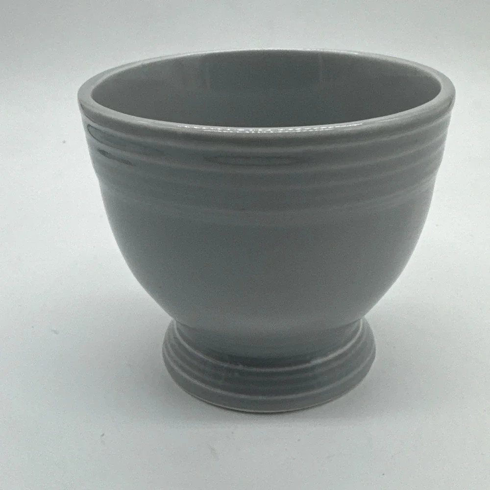 Vintage FIESTA Gray EGG CUP - NO CHIPS Beautiful!